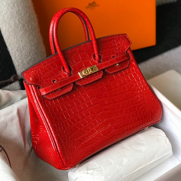 No customs duties Hermes Birkin 25 Birkin 30 Porosus Crocodile Niloticus Replica err82146 No customs duties Hermes Birkin 25 Birkin 30 Porosus Crocodile Niloticus Replica err82146