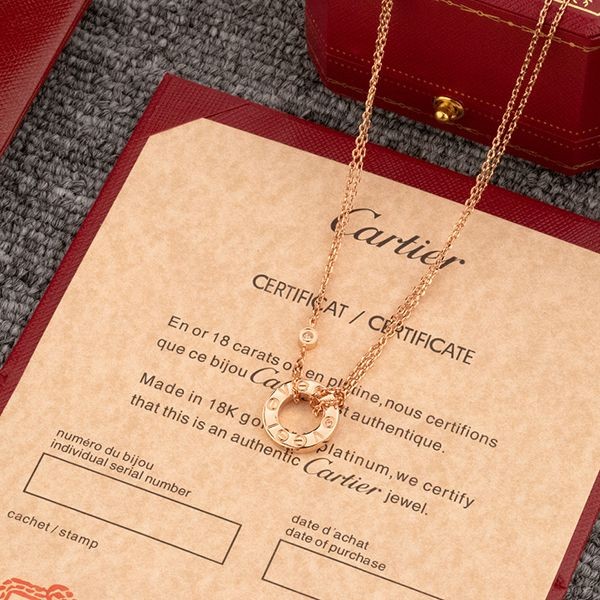 Cartier LOVE Necklace Replica Hard to Find! kad59681