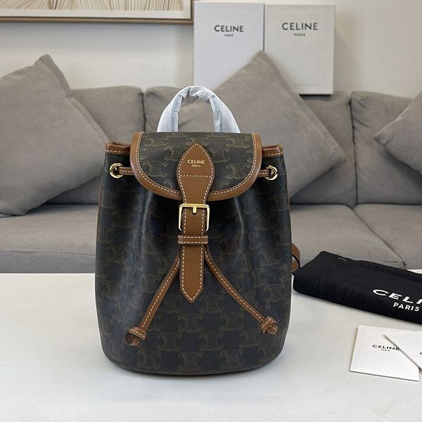 Hard to find! Replica Celine Triomphe CANVAS Mini Backpack Cef23841