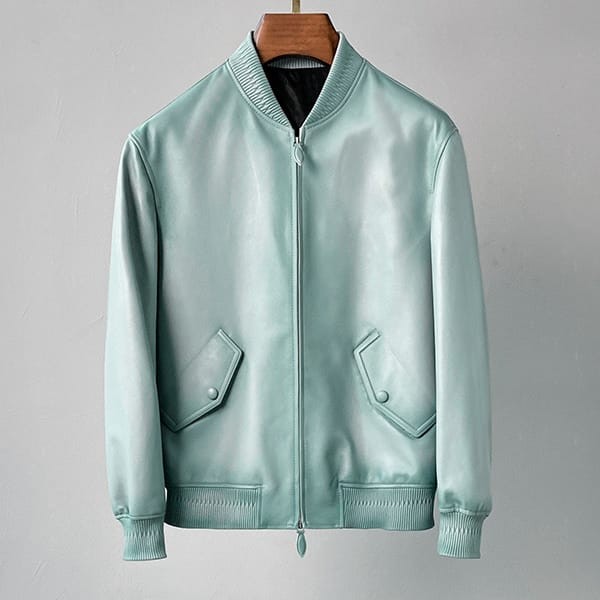 New on Sale: Berluti Replica Leather Scritto Bomber Jacket BEC48997