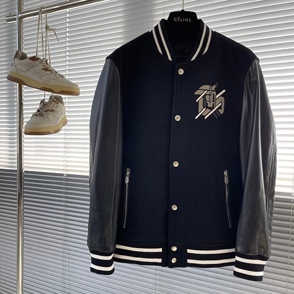 High-end brand Hermes copy straight braided leather jacket eri46069