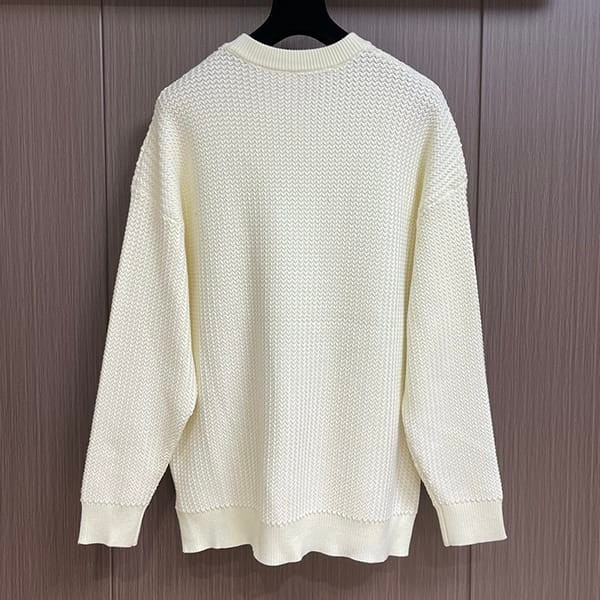 Latest and stylish Fendi replica FF crew neck cashmere sweater fez39680