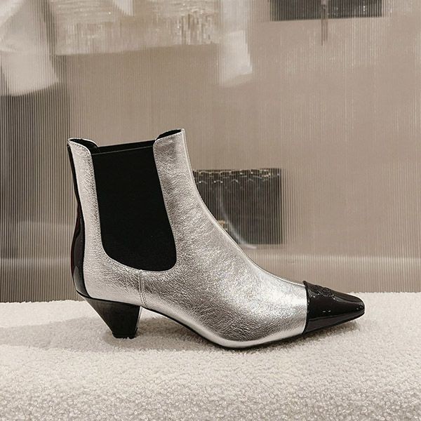 Attention ★ Chanel short boots copy 23B logo shu42779