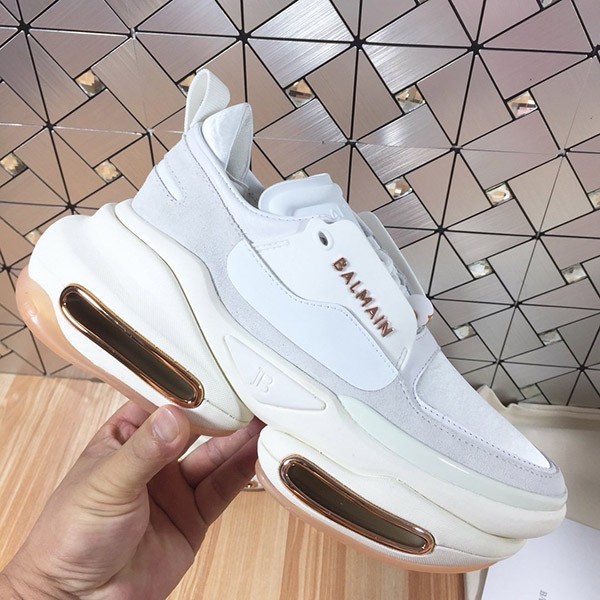 Balmain Sneakers Replica Logo Leather B-BOLD Low Top bas70946