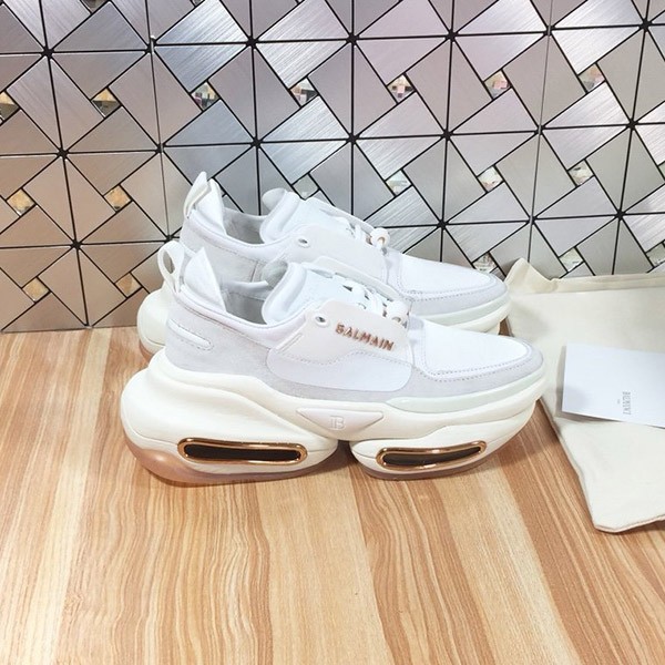 Balmain Sneakers Replica Logo Leather B-BOLD Low Top bas70946