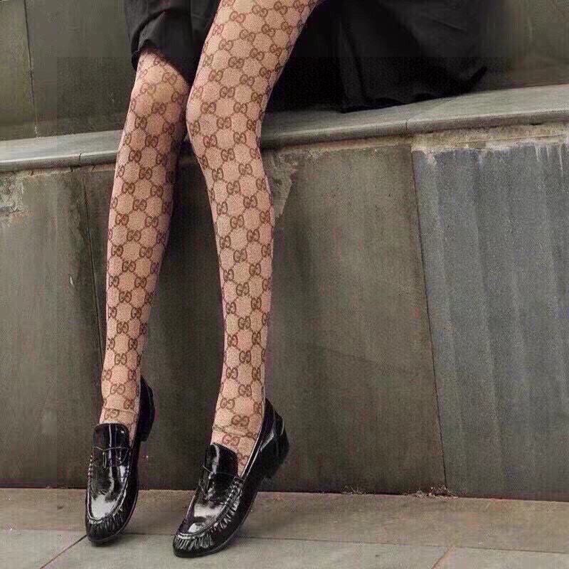 Celebrity favorite ☆ Gucci tights copy Interlocking G stockings gub72096