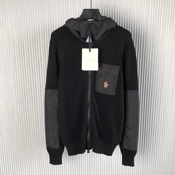Popular Moncler Hooded Wool Cardigan Replica moq20681