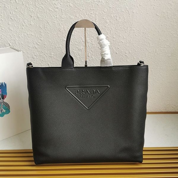 Ultra-limited edition Prada Vitello Dino leather tote bag replica ★ 2VG10