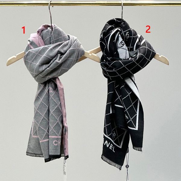 24 Autumn/Winter Pre-sale Chanel Cashmere Stole Replica Black & Pink shz06520 24 Autumn/Winter Pre-sale Chanel Cashmere Stole Replica Black & Pink shz06520