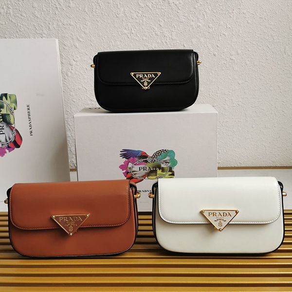 [Women's dream☆] Prada leather shoulder bag with copy logo, new product 1BD339