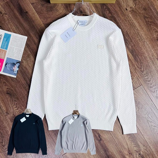 Free shipping Bottega Veneta replica intrecciato wool sweater 3 colors boh50170