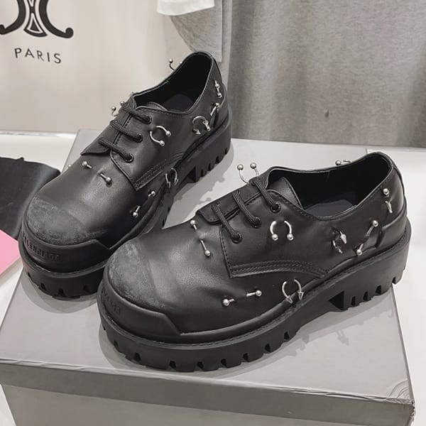 Easy to use Balenciaga replica bulldozer lace-up boots bat91811