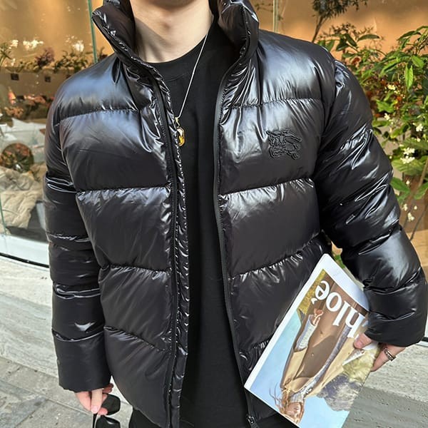 ★Japan!! Popular! Burberry Replica EKD Nylon Puffer Jacket Bab83718