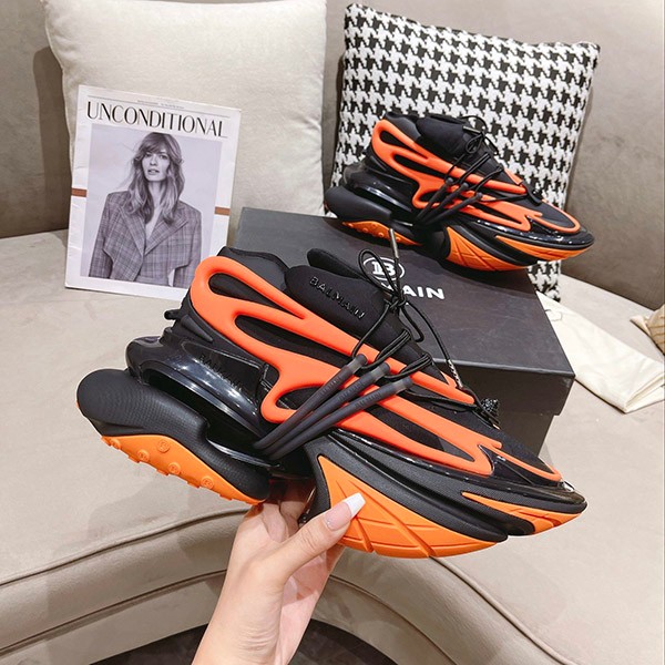 Balmain Men's Replica Unicorn Sneakers Logo Lace bas29322