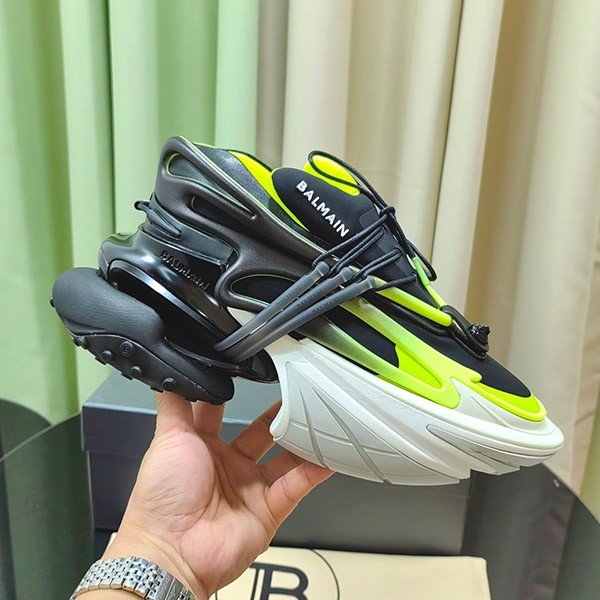 Balmain Replica Neoprene Unicorn Low Cut Sneakers baz11683