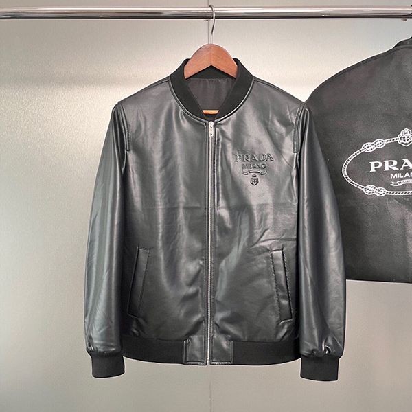 Very popular all over the world? Prada Men's Sheepskin Jacket Replica PUW42233 Very popular all over the world? Prada Men's Sheepskin Jacket Replica PUW42233