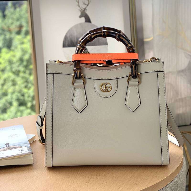 New for Spring [Gucci Diana Replica] Small Tote Bag, 2 sizes, guf35520
