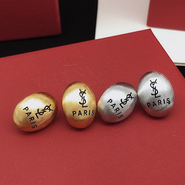 Yves Saint Laurent replica oval letter earrings Saz49274