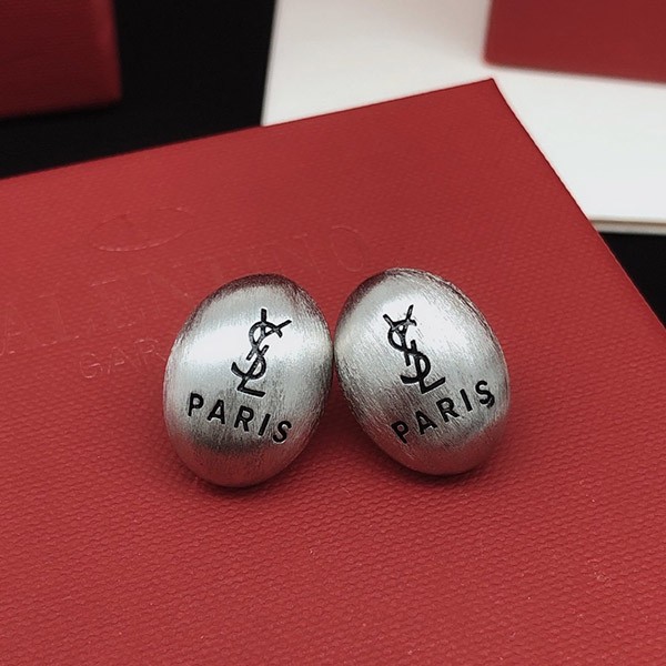 Yves Saint Laurent replica oval letter earrings Saz49274