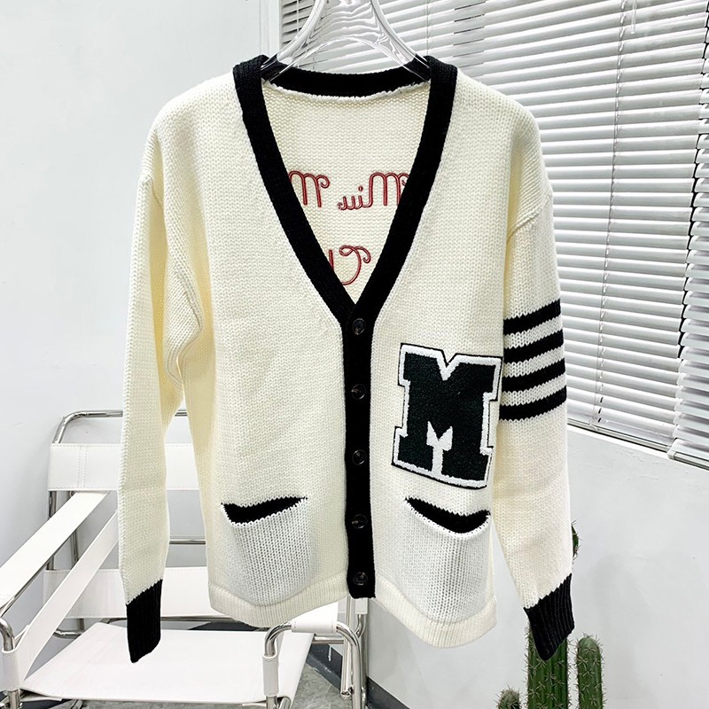☆Miu Miu sweater copy☆ Oversized logo mohair sweater? myi23251 ☆Miu Miu sweater copy☆ Oversized logo mohair sweater? myi23251