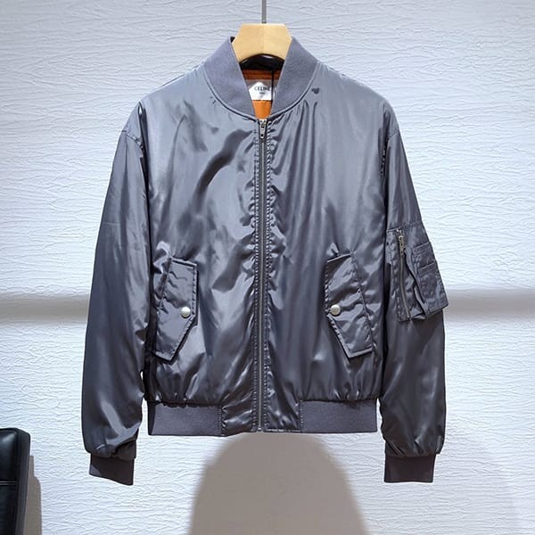 Classic Celine nylon canvas bomber jacket replica 2W426396E.38NO