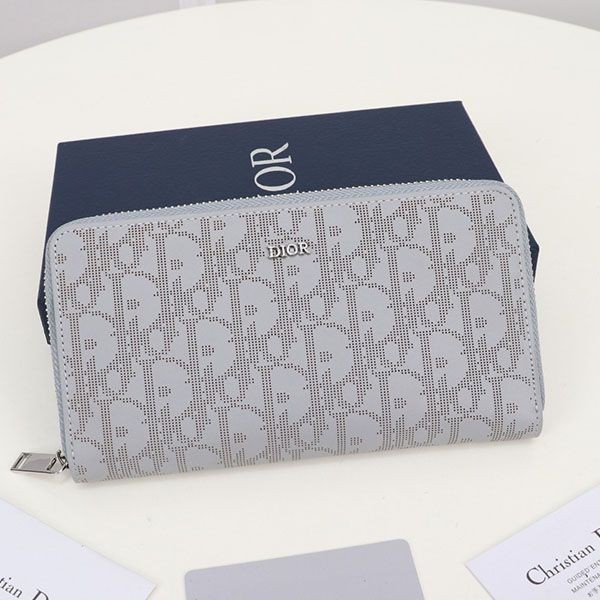 ★Japan!! Popular! Dior round zip long wallet copy deh68355