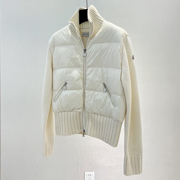 Hard to find Moncler replica down padded wool cardigan moa15729 Hard to find Moncler replica down padded wool cardigan moa15729