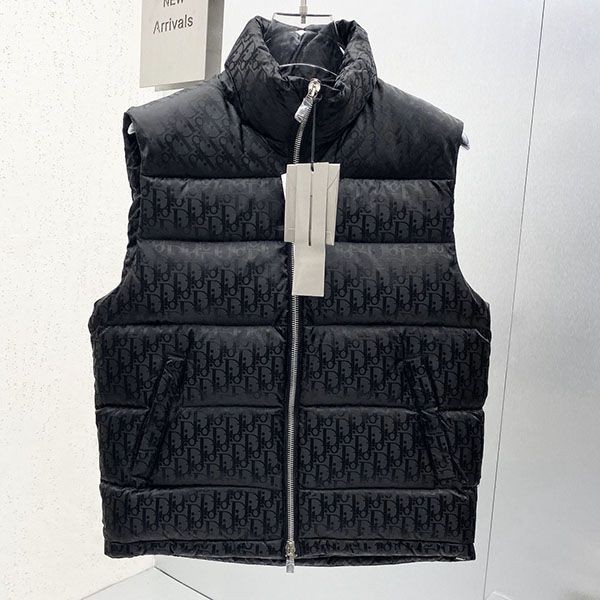Eye-catching color Dior sleeveless down jacket copy den48969 Eye-catching color Dior sleeveless down jacket copy den48969
