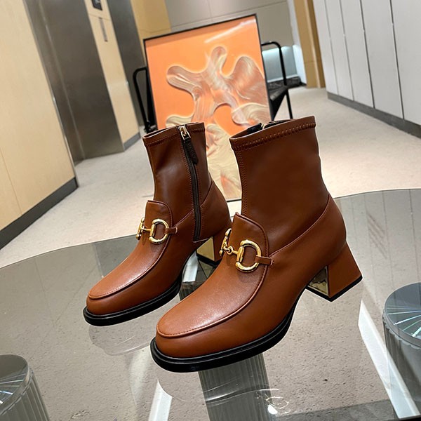 Gucci Replica Horsebit Detail Boots gup03570