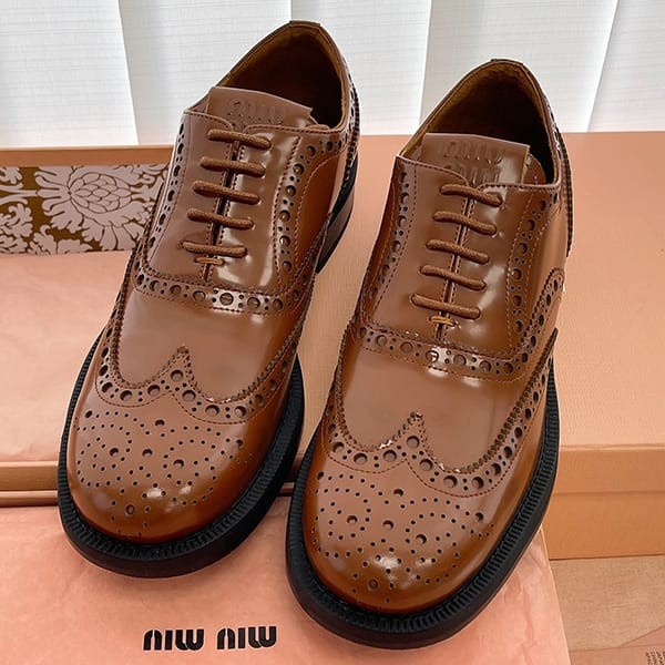 n grade recommended miumiu x churchs brogue shoes fake myl79857 n grade recommended miumiu x churchs brogue shoes fake myl79857