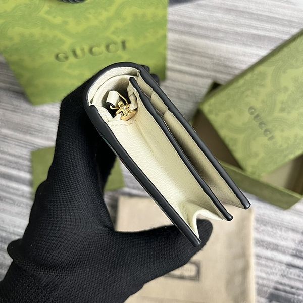 Extremely rare! Gucci Pikarar bi-fold wallet, grade N guv07611