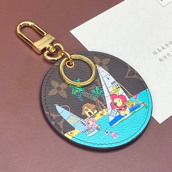 ★Popular in Japan! Louis Vuitton Keychain Illustre Vivienne Replica M82634 ★Popular in Japan! Louis Vuitton Keychain Illustre Vivienne Replica M82634