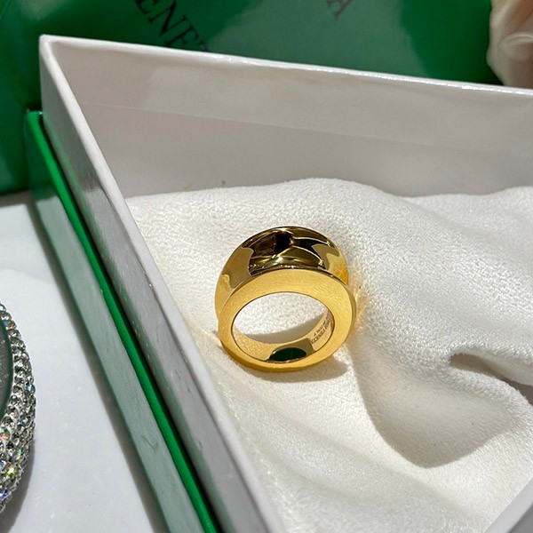 Bottega Ring ◆ H Beam Ring Replica ◆ Gold boa00073 Bottega Ring ◆ H Beam Ring Replica ◆ Gold boa00073