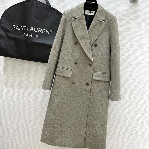 Immediate delivery Saint Laurent Army Pea Jacket Replica Sam42023 Immediate delivery Saint Laurent Army Pea Jacket Replica Sam42023