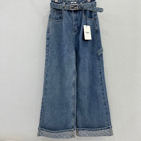 Stylish? Fendi denim pants replica fet20503