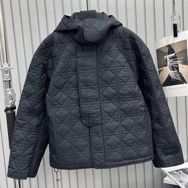 Dior Cannage Quilted Replica Puffer Jacket DED25101