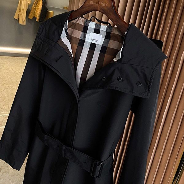 Hard to find Burberry belted high neck raincoat replica Bad33923