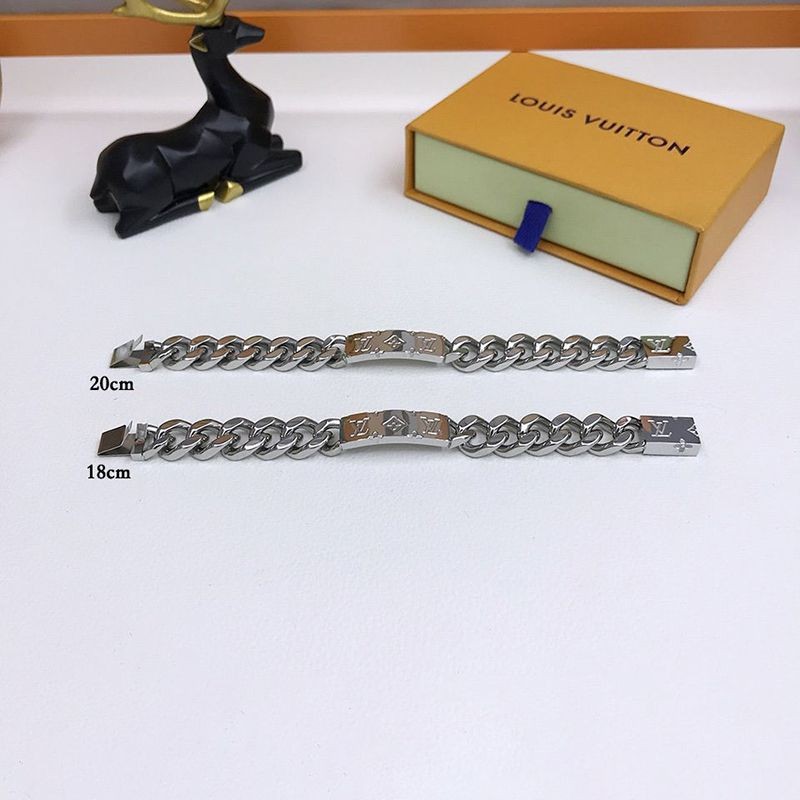 ☆Super popular☆【Louis Vuitton】 Chain bracelet Monogram replica 2 colors M00270