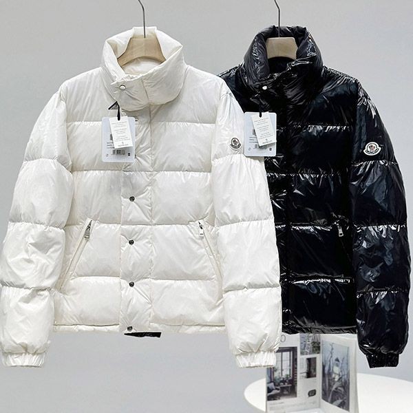[Great Deal] Moncler Short Down Jacket Replica with Inlay Letters mod29674