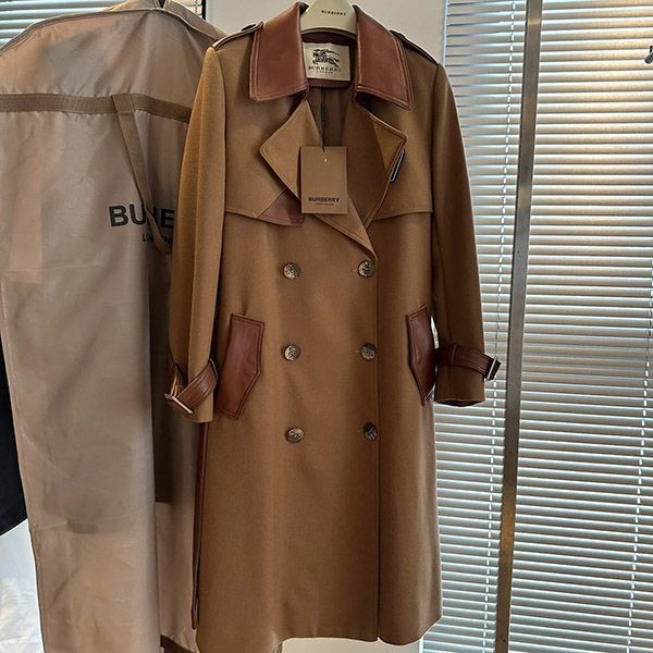 Very popular: Burberry mid-length Camden Heritage car coat Bao81202