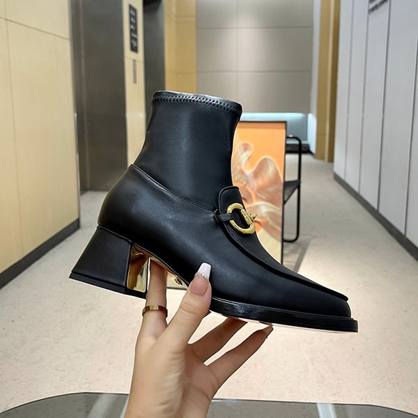 gucci horsebit detail boots replica guc42627