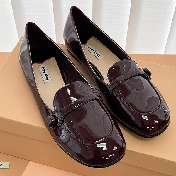 Rare Miu Miu Replica Patent Leather Shoes myw55007 Rare Miu Miu Replica Patent Leather Shoes myw55007
