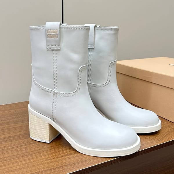 Recommended Miu Miu replica smoked leather ankle boots myq42551 Recommended Miu Miu replica smoked leather ankle boots myq42551