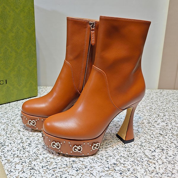 Gucci Platform and GG Stud Boots Replica guu63766