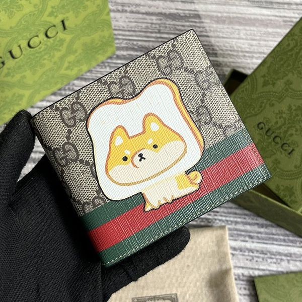 Gucci Pikarar Bi-fold Wallet Replica gul28936