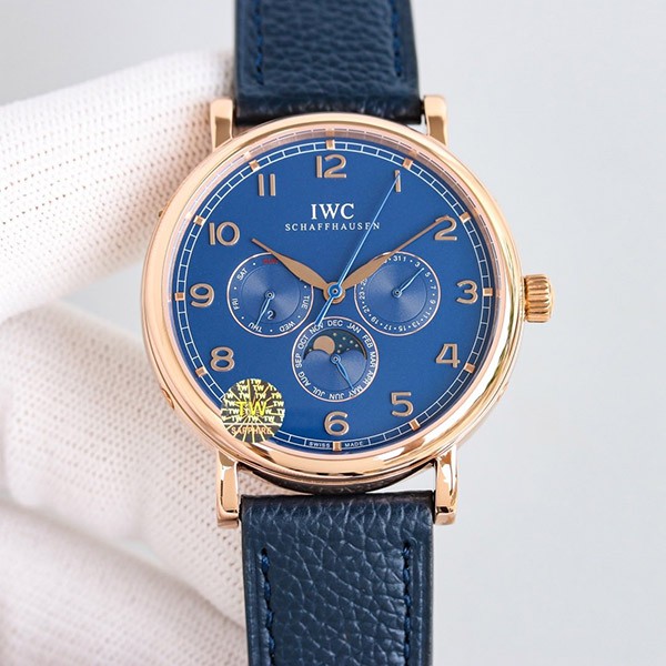 High quality IWC Portuguese replica perpetual calendar 42 iwb45046
