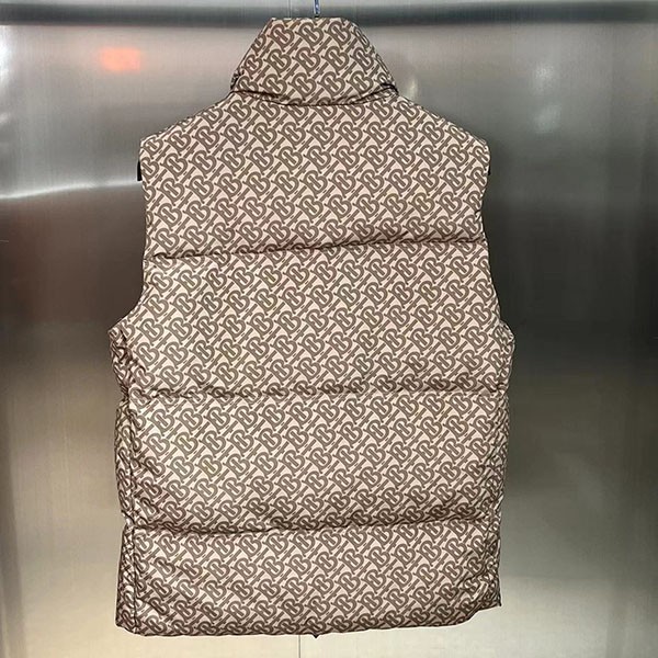 Burberry logo down vest replica Baz77144