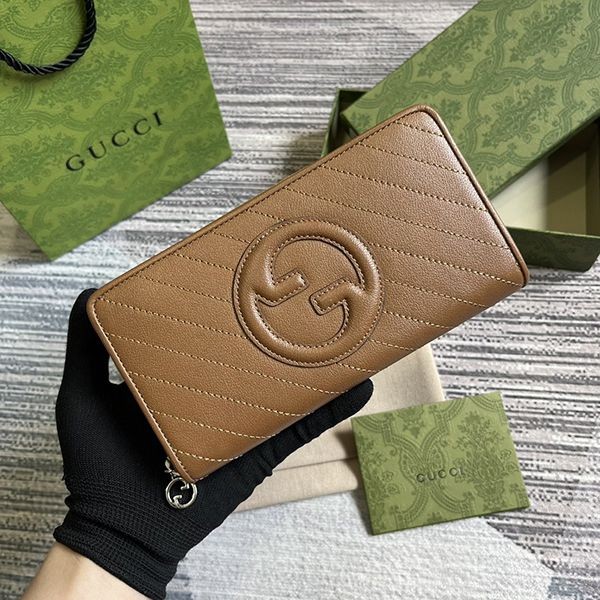 Hard to find! Gucci G logo Blondie replica zip-around long wallet gux60648 Hard to find! Gucci G logo Blondie replica zip-around long wallet gux60648