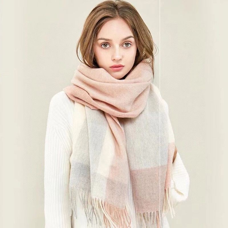 ☆Super popular☆ Burberry replica classic cashmere check scarf Bap80655