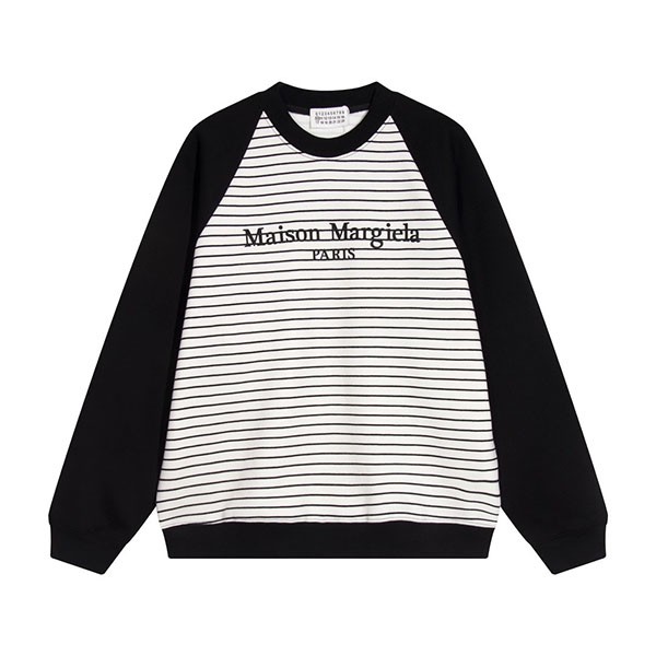 Maison Margiela Logo Print Crew Neck Sweatshirt Replica Mai98695 Maison Margiela Logo Print Crew Neck Sweatshirt Replica Mai98695